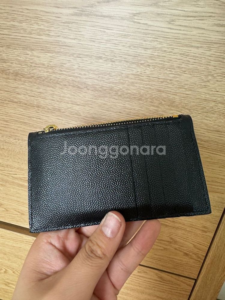 입생로랑 카드지갑--2