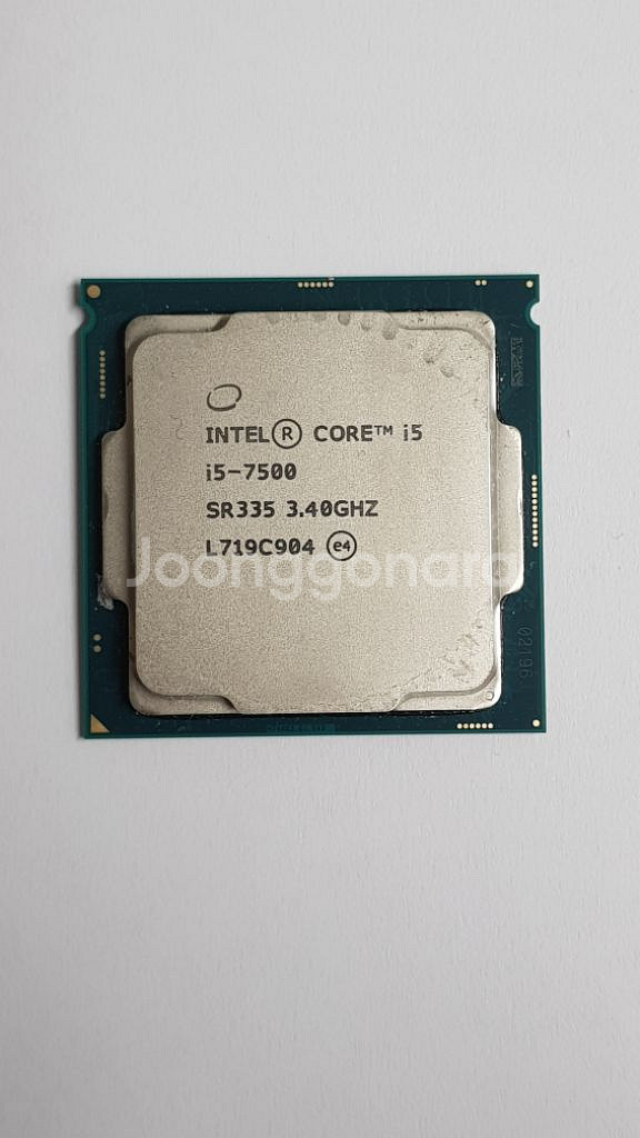 i5 7500 cpu 판매합니다--0