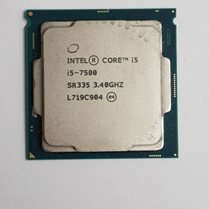 i5 7500 cpu 판매합니다