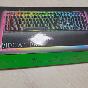 RAZER Blackwidow V4 Pro KR (옐로