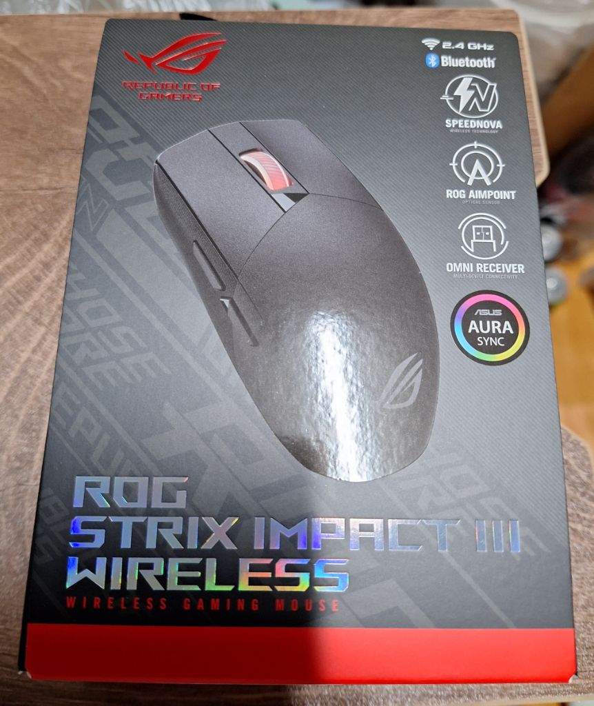 ASUS ROG STRIX IMPACT3 무선마우스