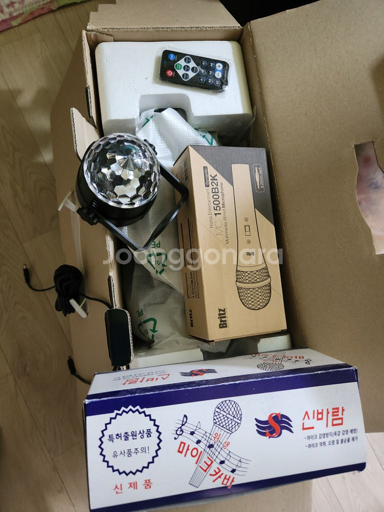 태진미디어 가정용 노래방 TKR-365HK+앰프+스피커--6