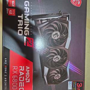 MSI RX6800xt 게이밍트리오Z