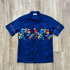 퍼시픽 레전드 앵무새 하와이인 셔츠