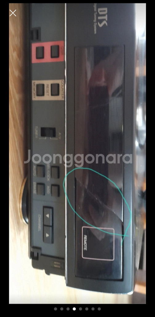 레트로 금성(LG) 비디오 플레이어. 복고소품 등--3