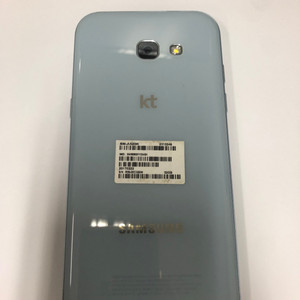 KT 갤럭시A5 2017 블루 SS급 32G무잔상선물용