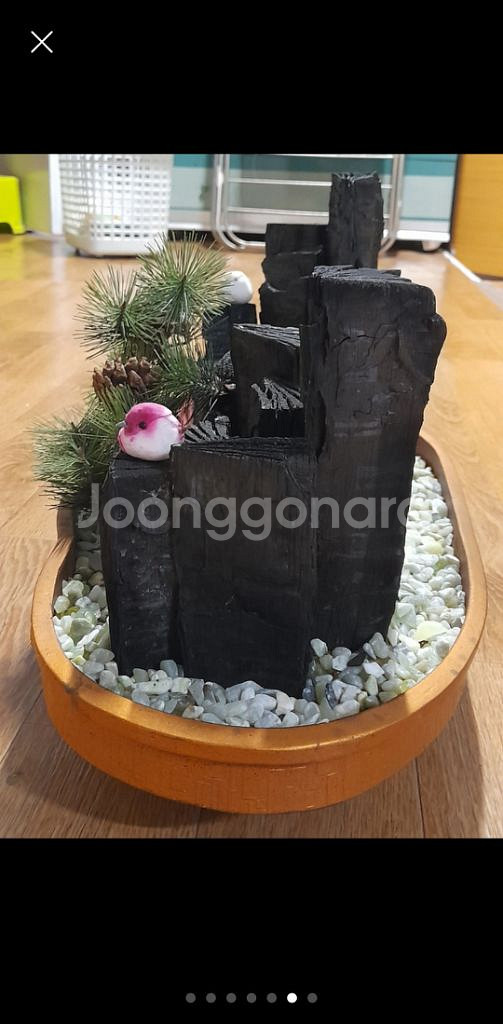 숯 인테리어 소품--5