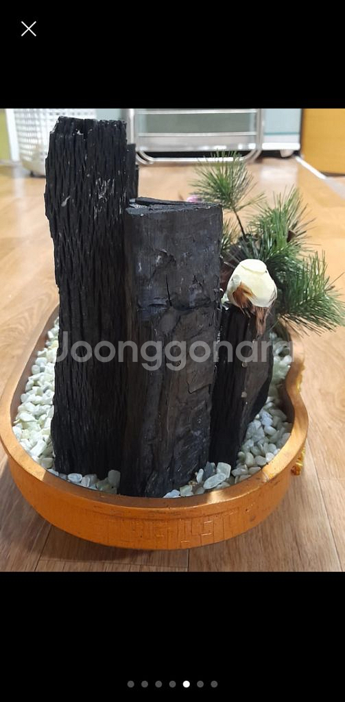 숯 인테리어 소품--4