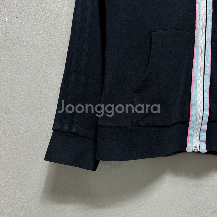 아디다스 일본판 네오라벨 디자인 후드 집업--2