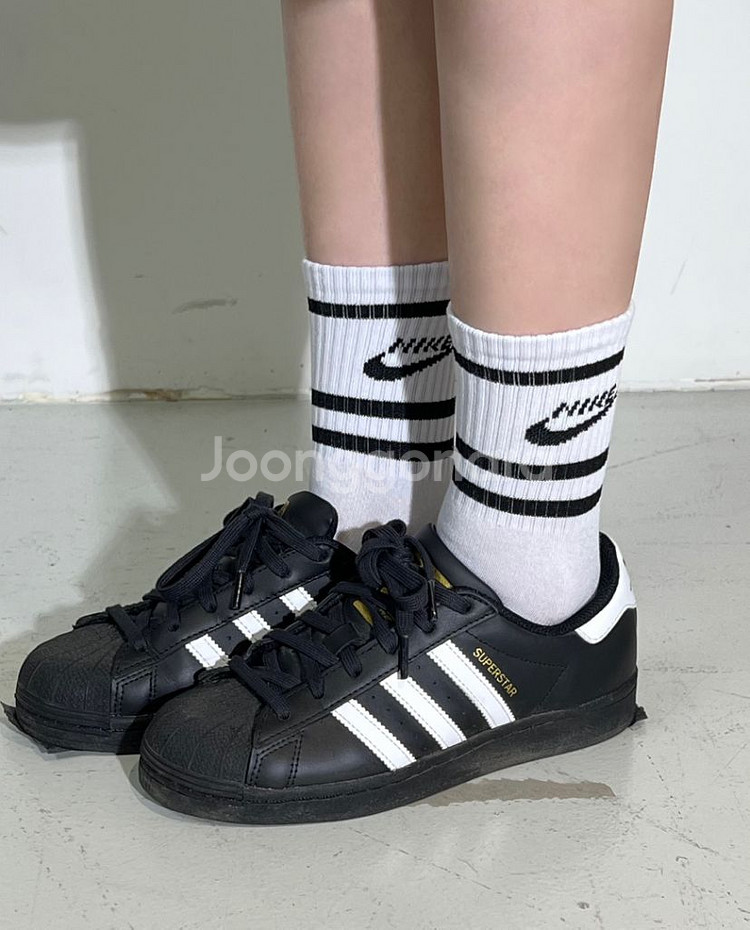 나이키 링글 중목양말! 5켤레 한묶음--1