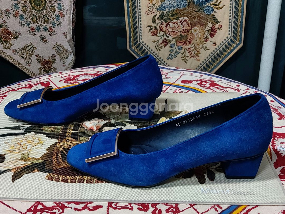 230 소다 염소가죽 펌프스 단화 구두 상태A--1