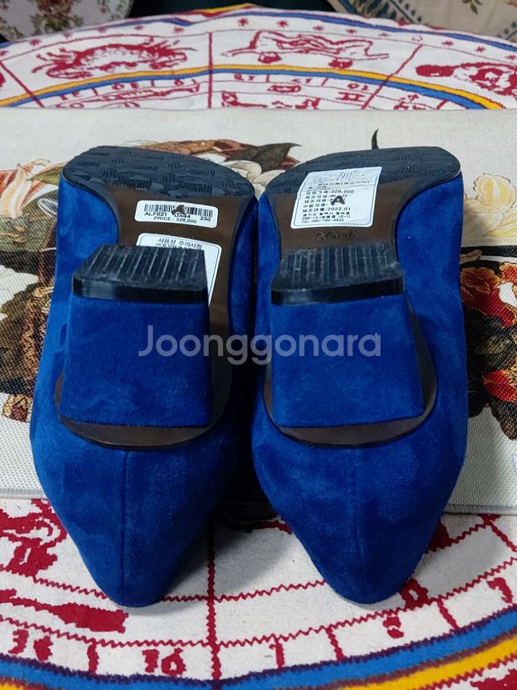 230 소다 염소가죽 펌프스 단화 구두 상태A--7