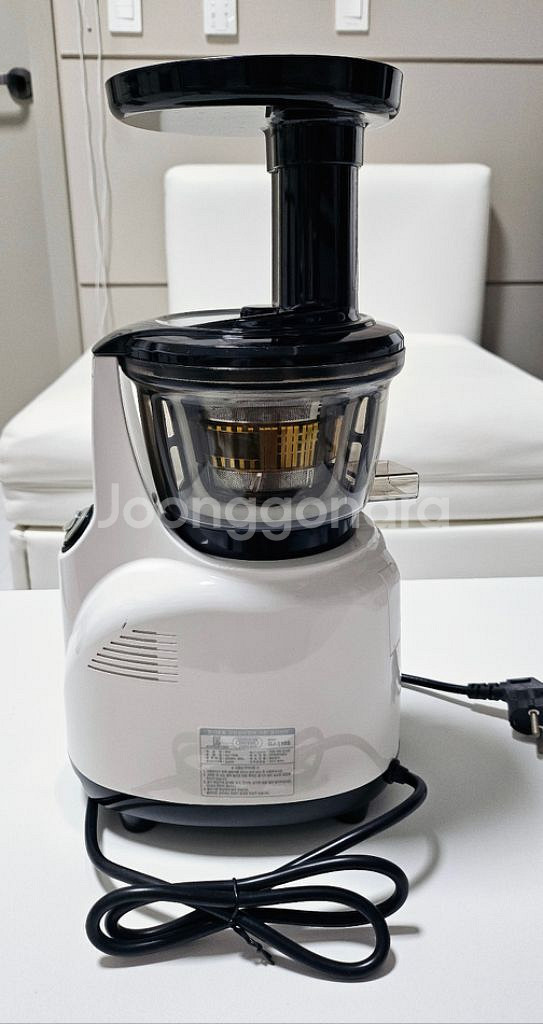 엔유씨 원액기 착즙기 GJ-110S 화이트--2