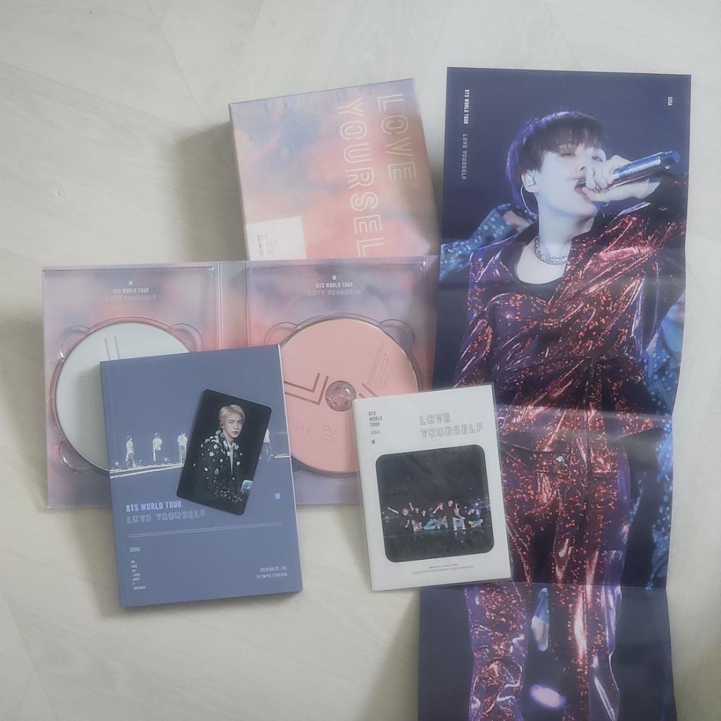 방탄소년단 공식 굿즈(투어 DVD&패키지)