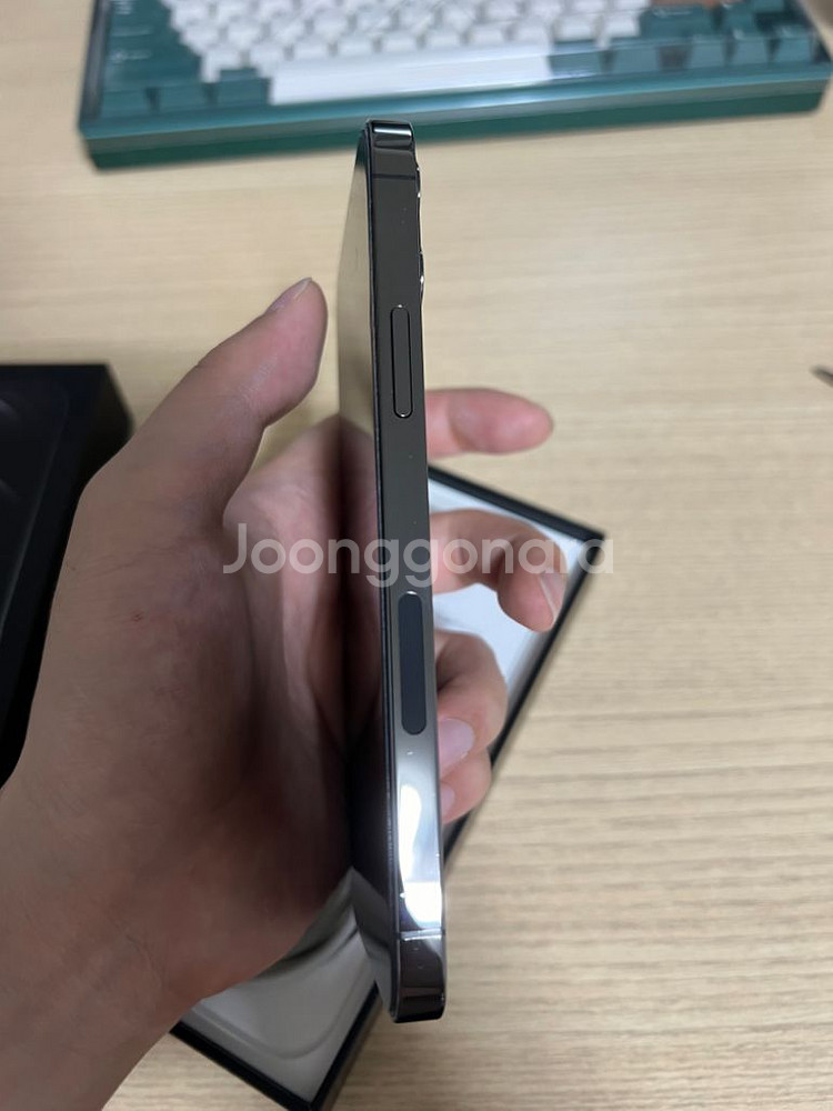 아이폰12 프로 256gb 100프로 그래파이트 해외판--2