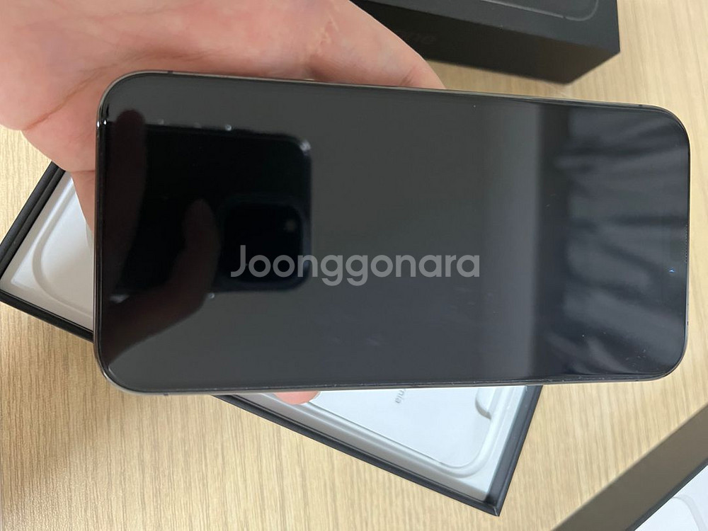 아이폰12 프로 256gb 100프로 그래파이트 해외판--1