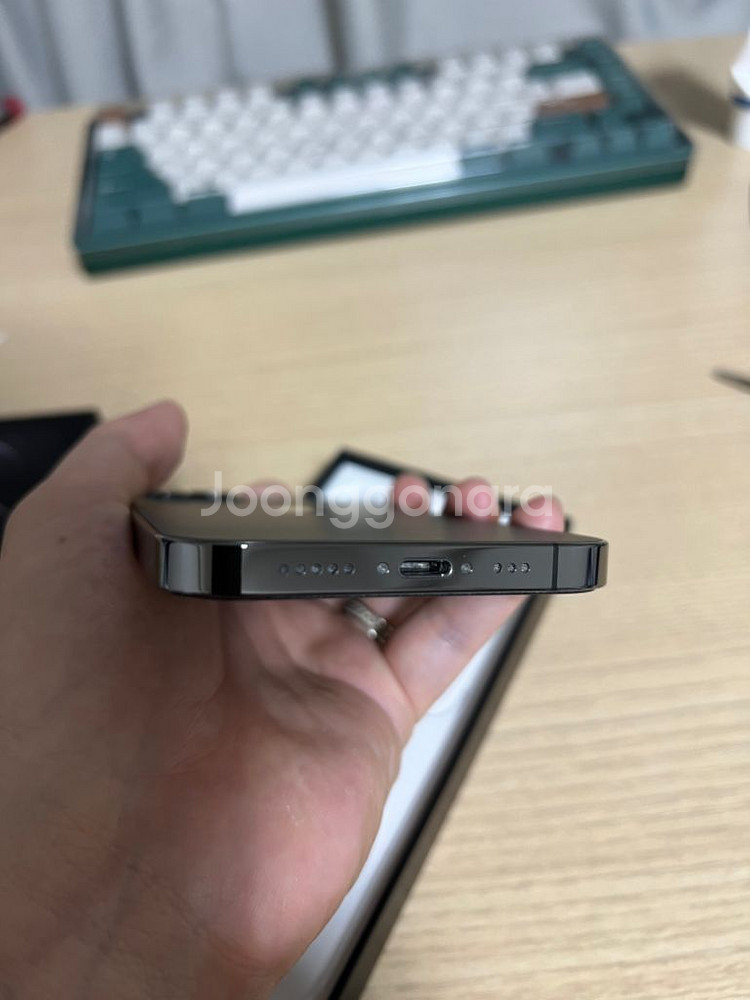 아이폰12 프로 256gb 100프로 그래파이트 해외판--5
