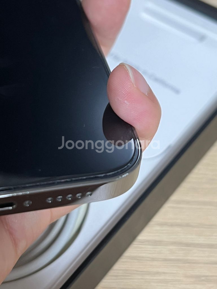 아이폰12 프로 256gb 100프로 그래파이트 해외판--7
