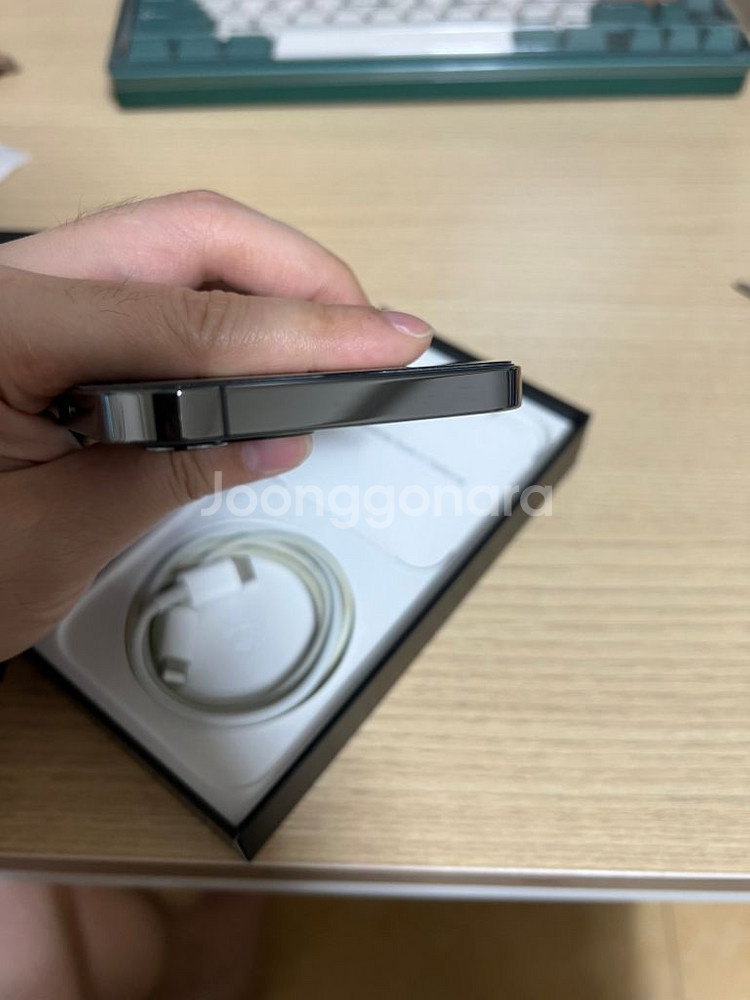아이폰12 프로 256gb 100프로 그래파이트 해외판--4