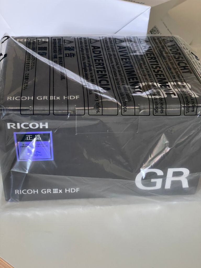 리코 GR3X HDF 오늘 구매한 새상품