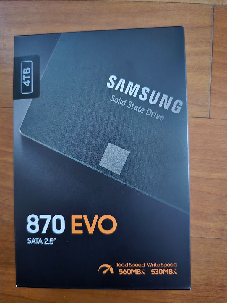 삼성SSD 870 EVO 4TB