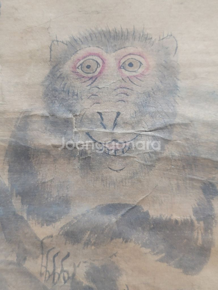 고화 그림 원숭이--3