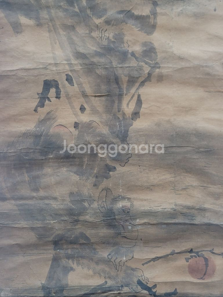 고화 그림 원숭이--5