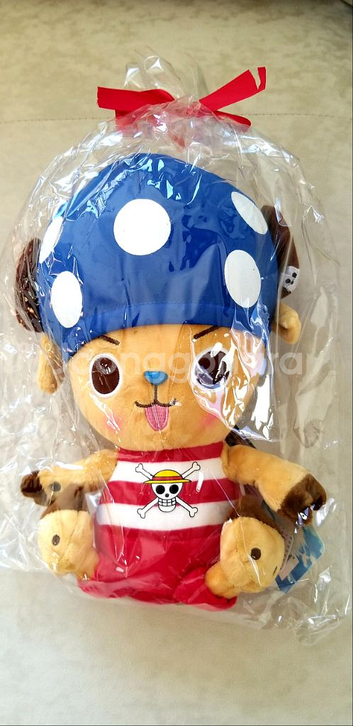 원피스 쵸파 코스튬 두건 (새상품/30cm)--0