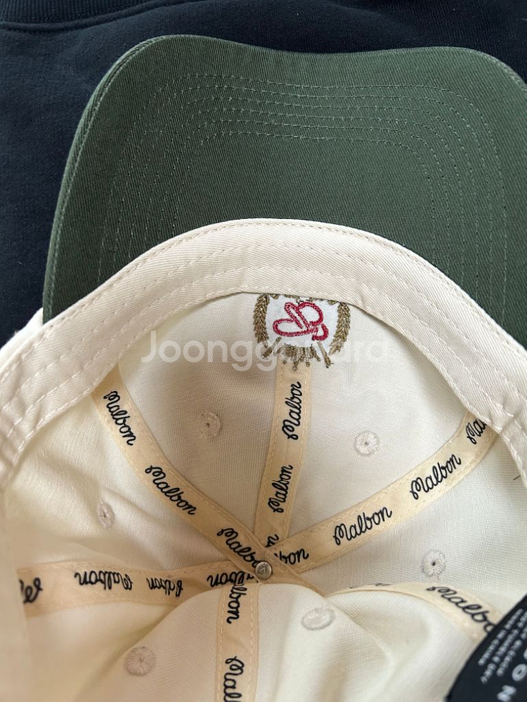 말본&버드와이저 콜라보 모자. 정품--2