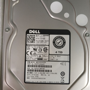 델 Dell 서버 하드디스크 3.5인치 4TB 쌔빙급