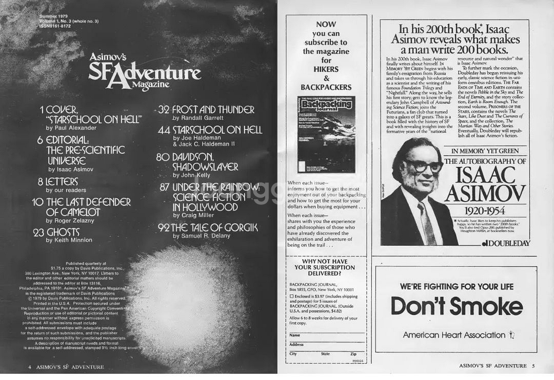 아이작 아시모프 소설과 잡지 552권 - USB에 담겨--5