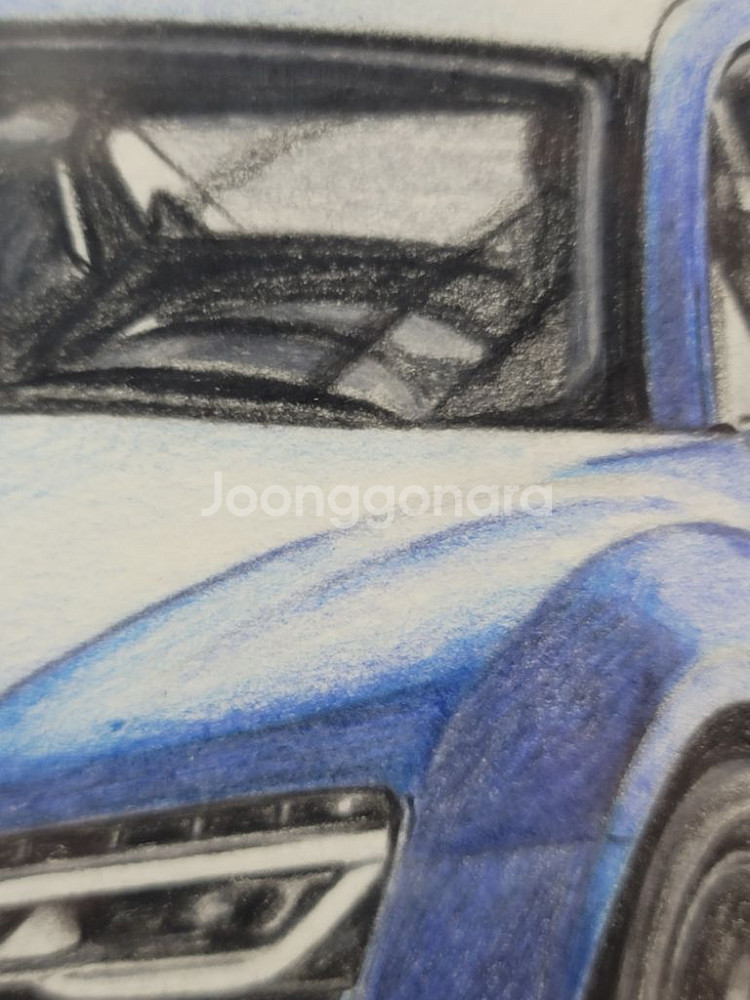 2013년 이원재작가 자동차 그림 R8--2