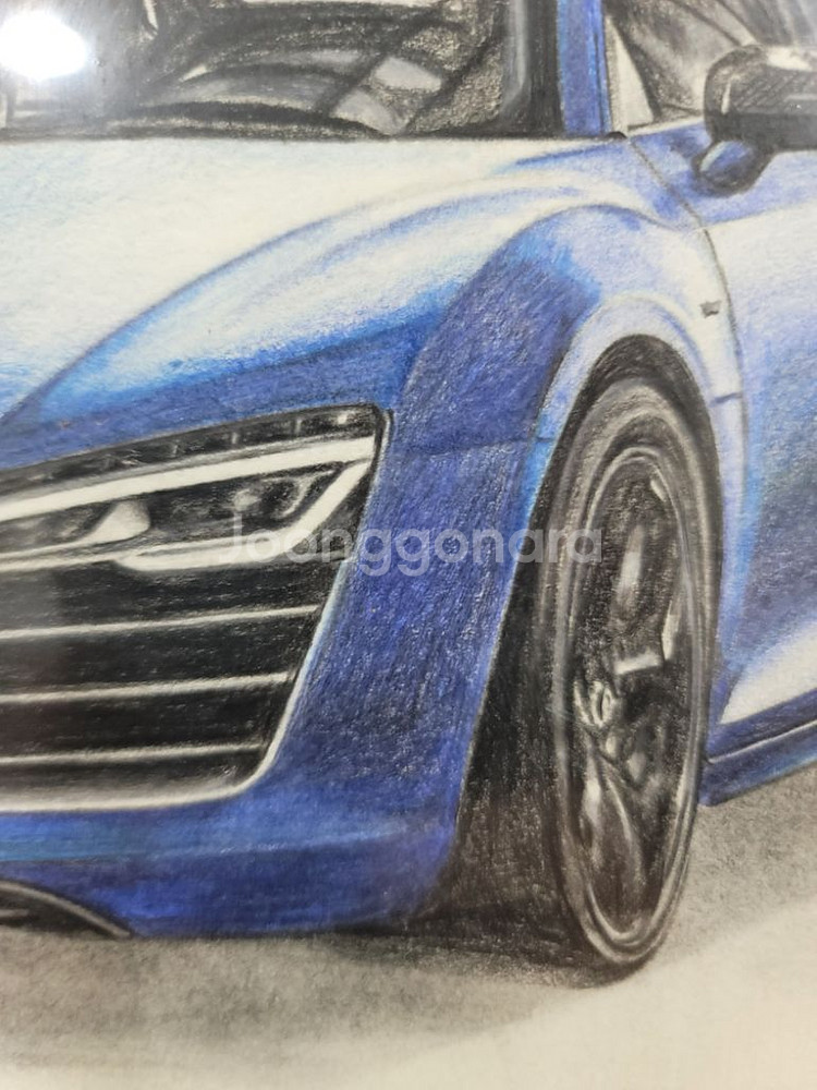 2013년 이원재작가 자동차 그림 R8--8