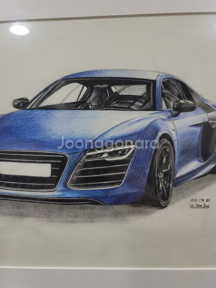 2013년 이원재작가 자동차 그림 R8--6
