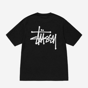 (XL)스투시 베이직 티셔츠 블랙 반팔 2024 새제품
