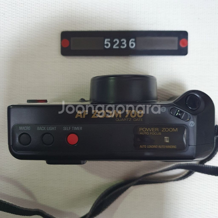 삼성 AF 줌 700 데이터백 필름카메라--1