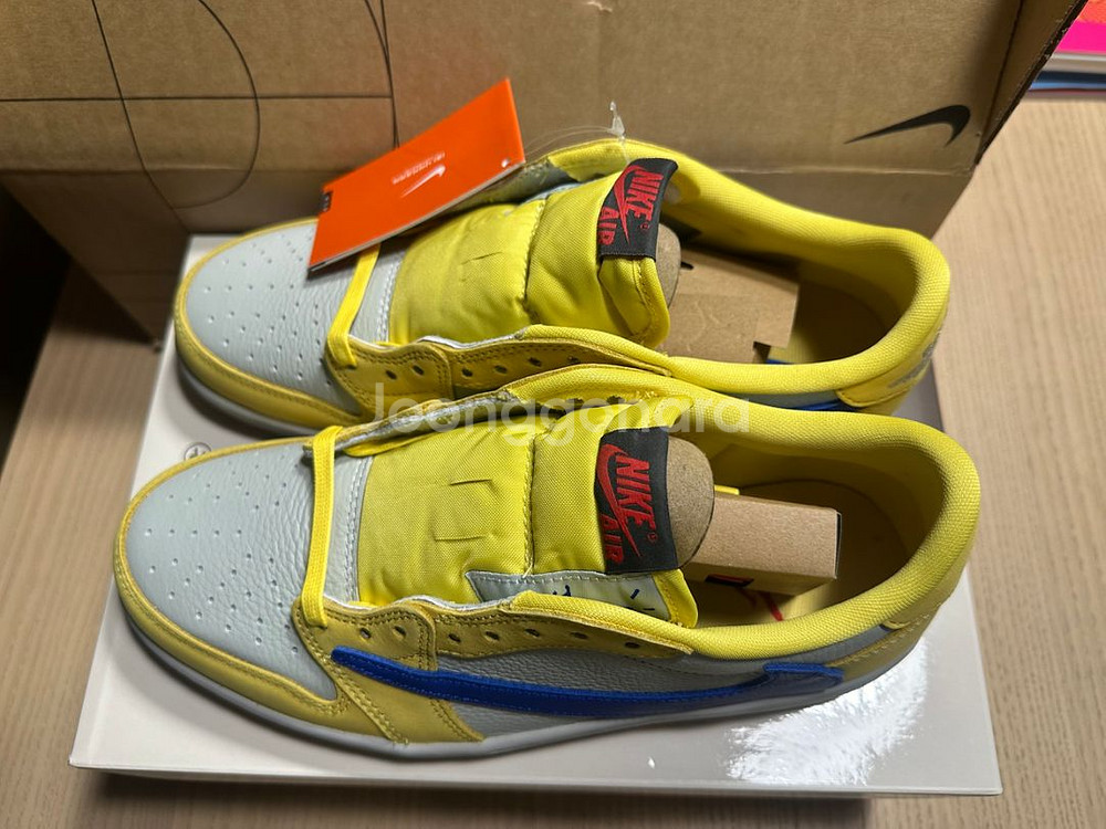 나이키 조던 트래비스 스캇 카나리 W255--2
