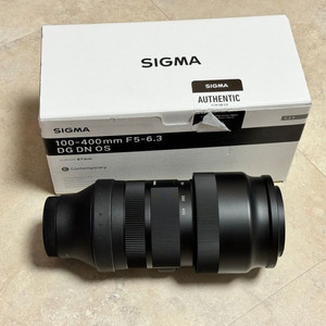 시그마 100-400mm (소니FE) 신품급 팝니다