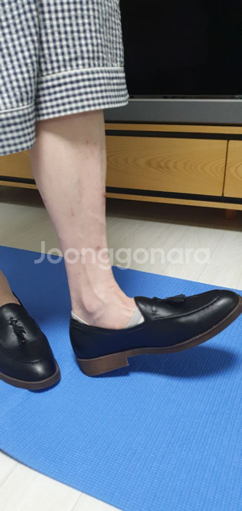 모델남편이 선택한 가죽로퍼(새상품)--8