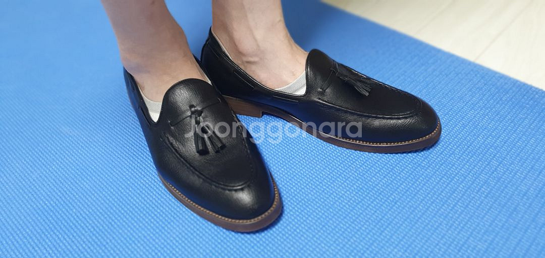 모델남편이 선택한 가죽로퍼(새상품)--9