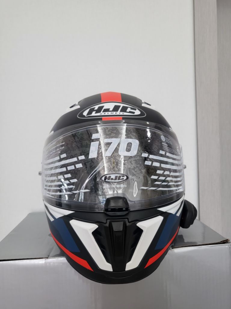 홍진 i70 풀페이스 헬멧 L사이즈+세나(풀박스)