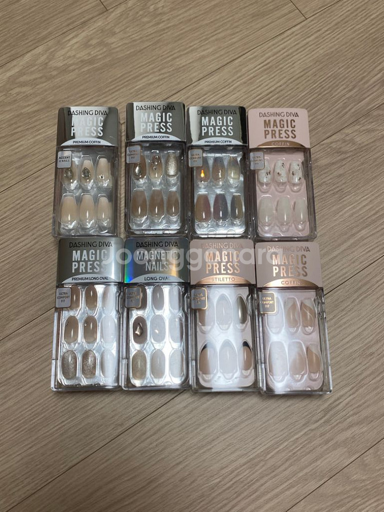 데싱디바 매직프레스 네일 머츄어베이지--2
