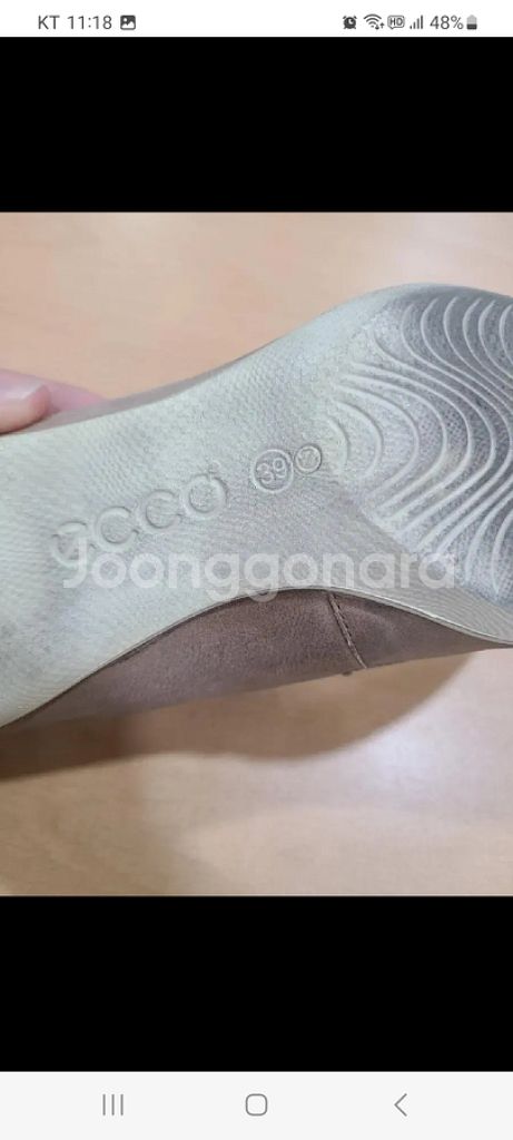 에코 ecco 여성구두 39 (무료배송)--9
