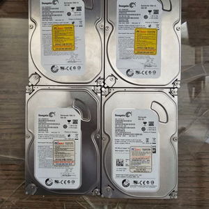 3.5인치 HDD (데스크탑용) 500G 4개