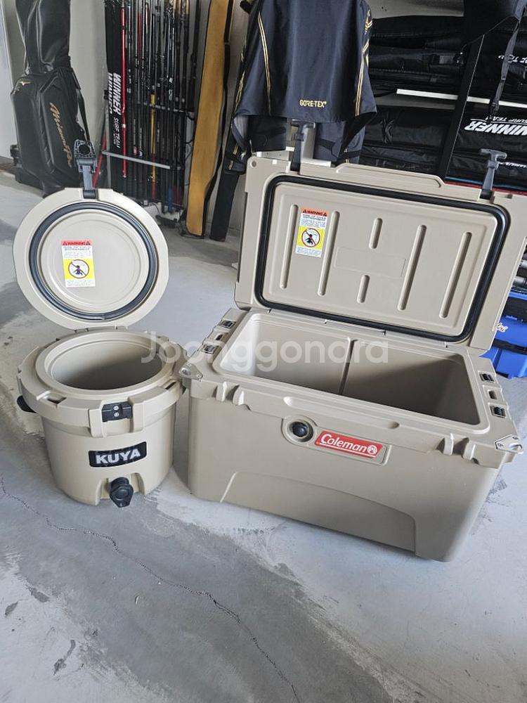 쿠야 쿨러 45QT ,워터저그 9.5L 일괄 팔아요--1