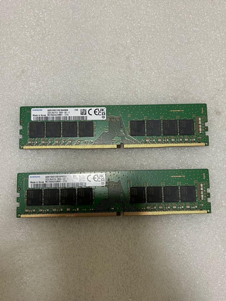 ddr4 삼성-2666v 32g*2 64g 처분(택포함