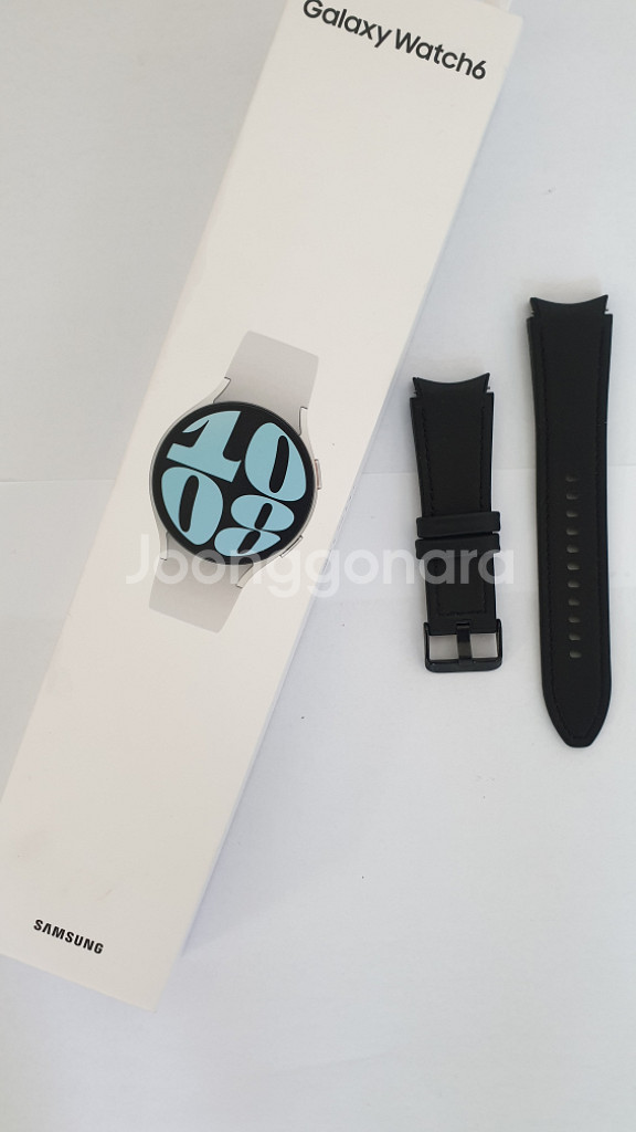 갤럭시워치6 44mm 실버 미개봉 새상품 lte 시계줄--2