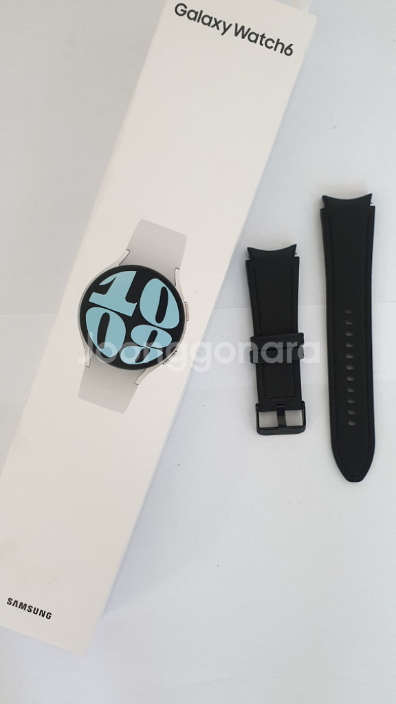갤럭시워치6 44mm 실버 미개봉 새상품 lte 시계줄--0