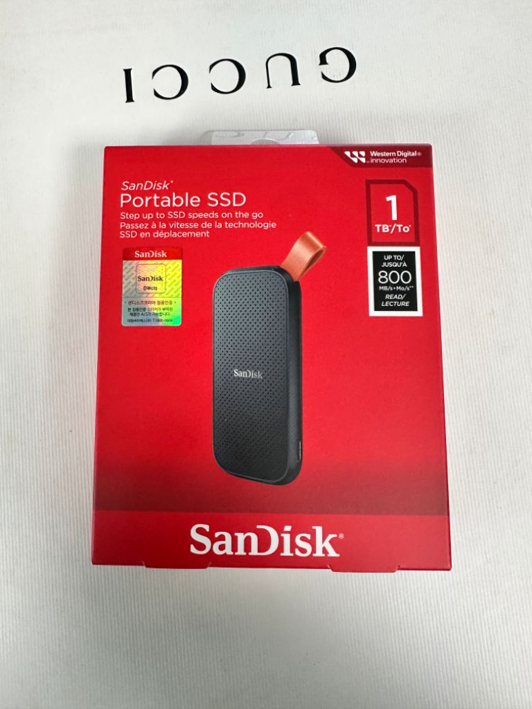 외장 SSD 1TB 샌디스크 외장SSD 미개봉