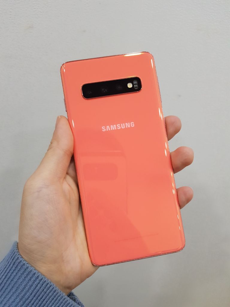 갤럭시 S10 플라밍고핑크 128GB U+ 무잔상제품